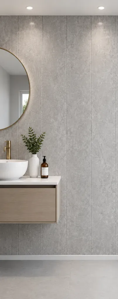 Concrete Grey PVC panel 5mm
