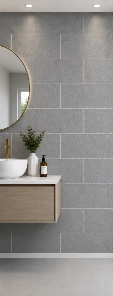 Grey Concrete PVC panel 8mm