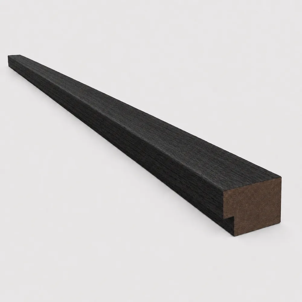 Acoustic end trim Black Oak
