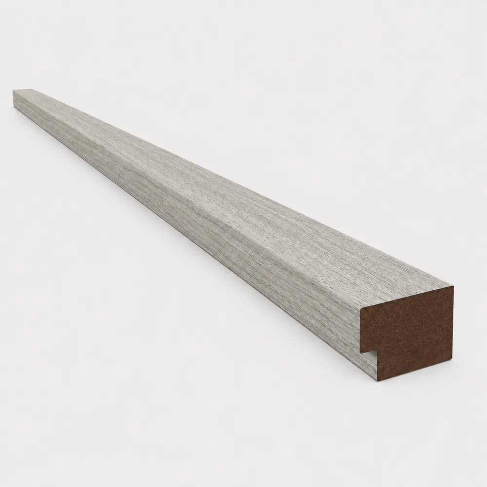 Acoustic end trim Grey Oak